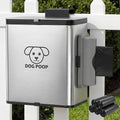 Dog Poop Trash Can Outside, 2.1 Gallon Dog Waste Container by Unknown