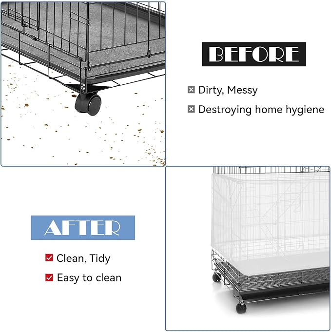 Large Bird Cage Seed Catcher, 31 x 118 inches Adjustable Large Bird Cage Cover - Image 4