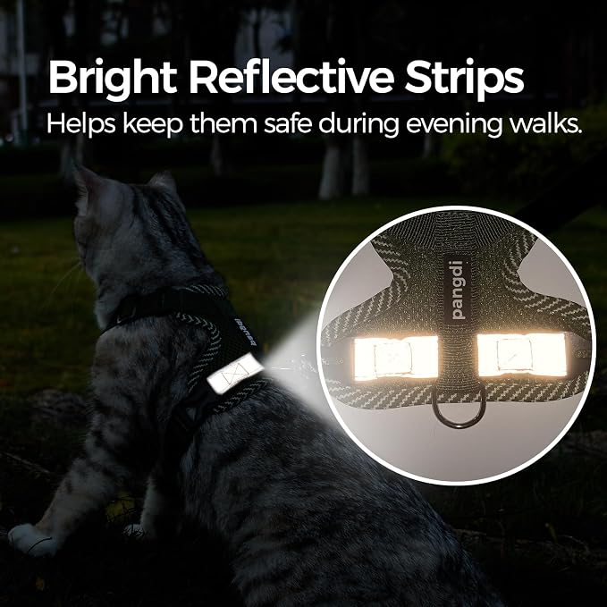 Cat Harness and Leash Escape Proof Large Kitten Harness Ragdoll Cat Vest - Image 6
