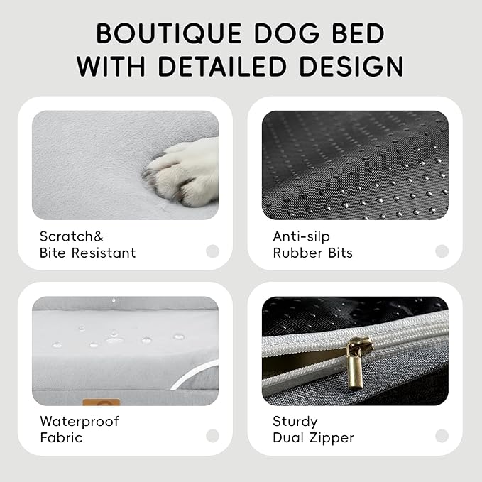 Homemate Dog Bed Medium Size Dog 28x23 inch - Image 6