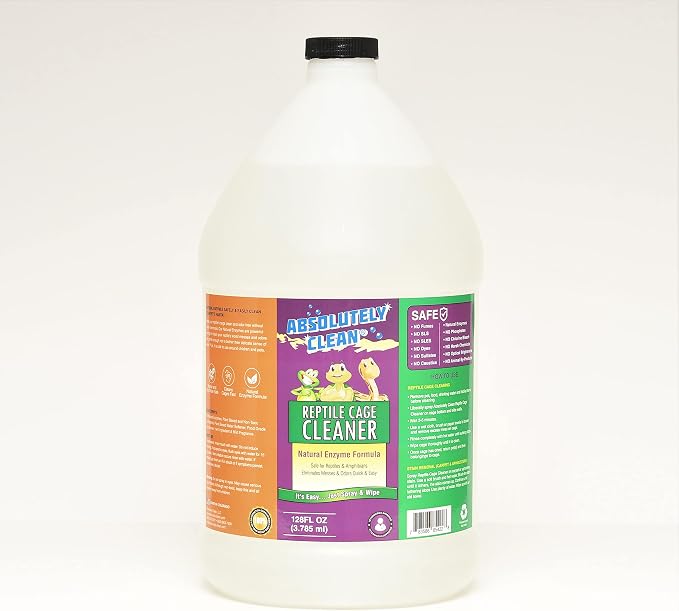 Absolutely Clean Amazing Reptile & Amphibian Terrarium Cleaner and Deodorizer by AbsolutelyClean