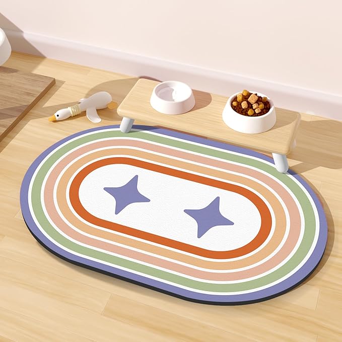 Cat Food Mat Small by METEOROCK