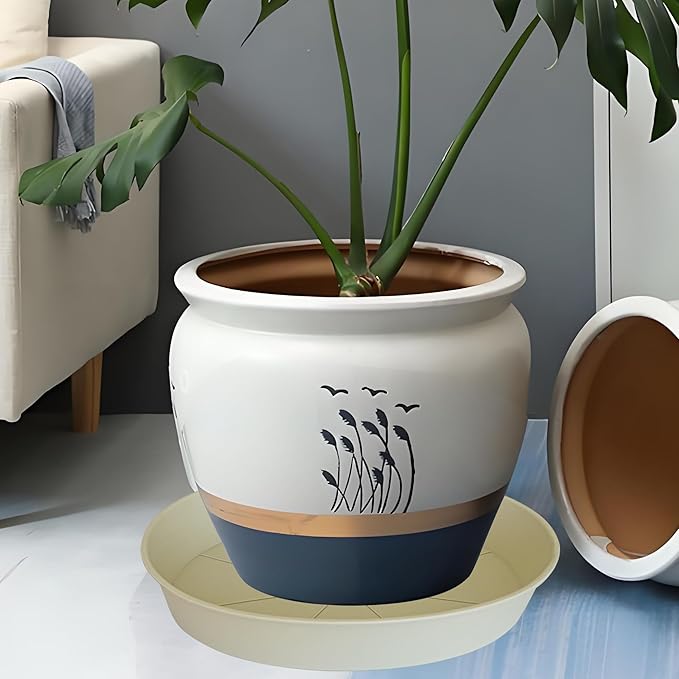 2 Pack of 16 17 inch Plant Saucer, 2.3" Depth, Plant Trays - Image 7