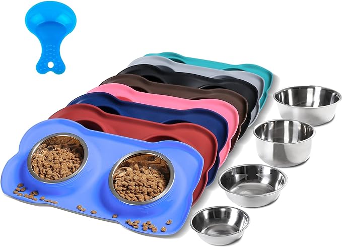 Hubulk Pet Dog Bowls 2 Stainless Steel Dog Bowl - Image 8