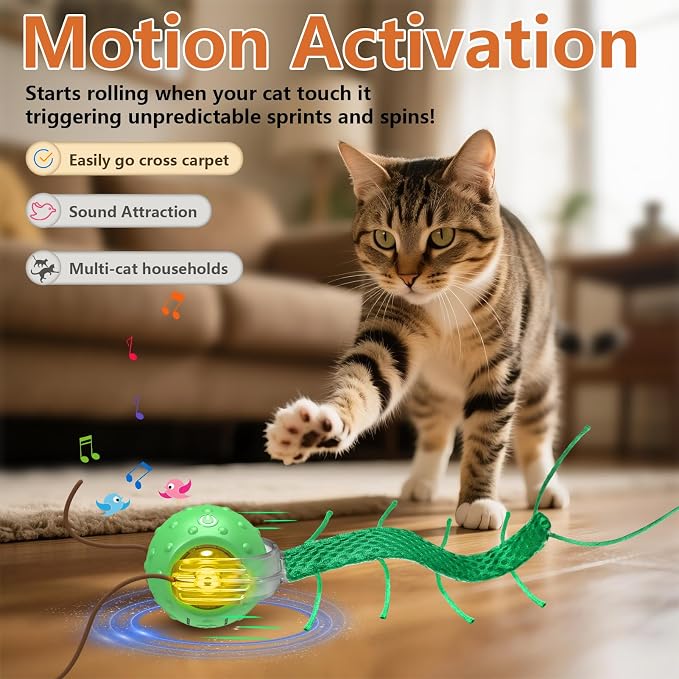 Interactive Cat Toys for Bored Cats, - Image 3