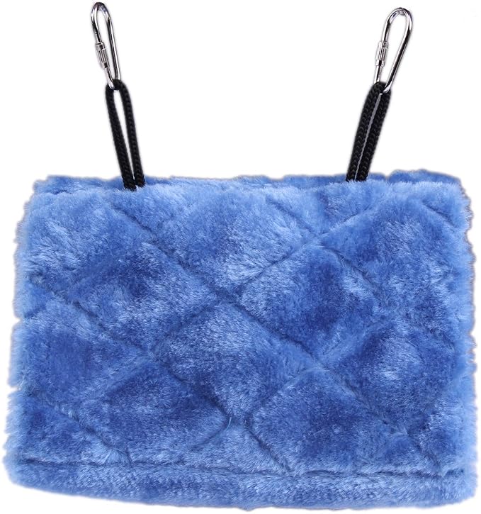 Vktech® Plush Snuggle Bird Hammock Hanging Snuggle Cave Happy Hut Bird Parrot - Image 5