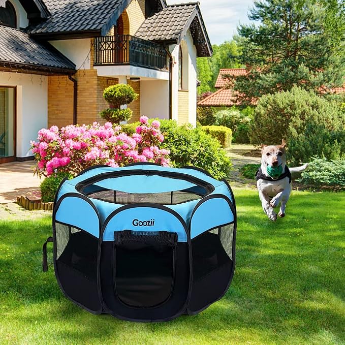 Dog Playpen for Large Dogs Portable Collapsible, Indoor Outdoor Cat Pet Puppy - Image 6