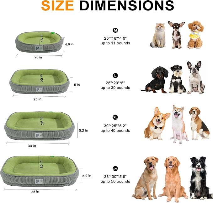 Orthopedic Small Dog Bed, Dog Sofa Bed - Image 5