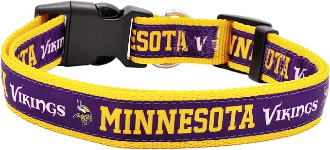 NFL Vikings Dog & Cat Collar - Image 2
