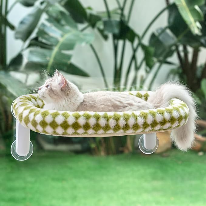 Sunhoo Cat Window Perch Bed Foldable Kitty Windowsill Hammock Shelf Seat Large by Sunhoo