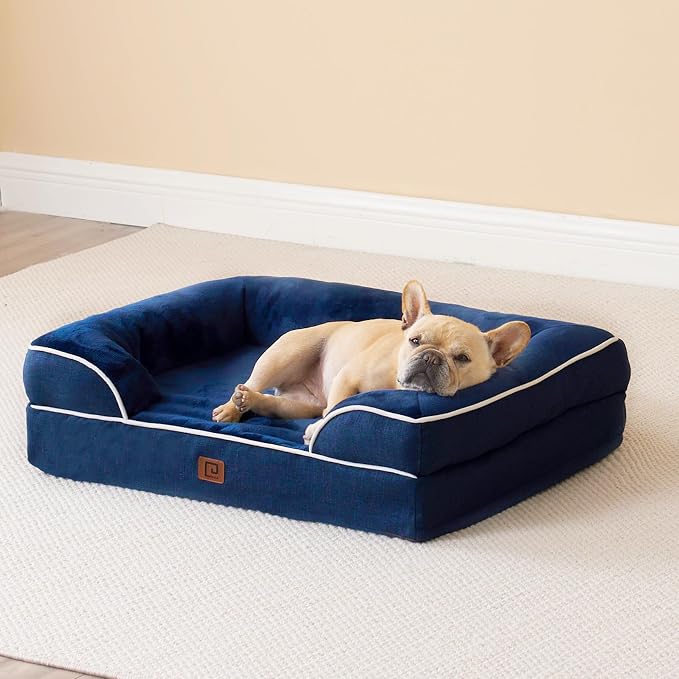 EHEYCIGA Orthopedic Dog Beds for Large Dogs, Waterproof Memory Foam Large Dog - Image 8