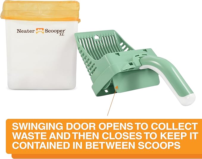 Neater Pet Brands Neater Scooper XL Cat Litter Scoop, 15 Refill Bags – - Image 3