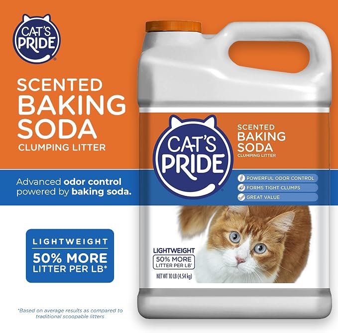Cat's Pride Lightweight Clumping Litter: Baking Soda - Image 2
