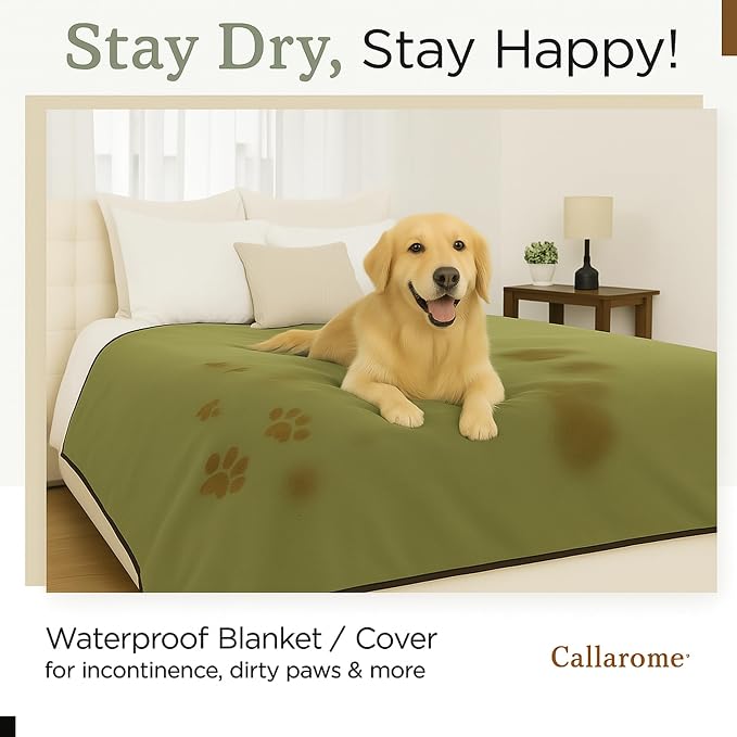 Waterproof Blanket for Bed or Couch – Soft and Leakproof Waterproof Throw - Image 5