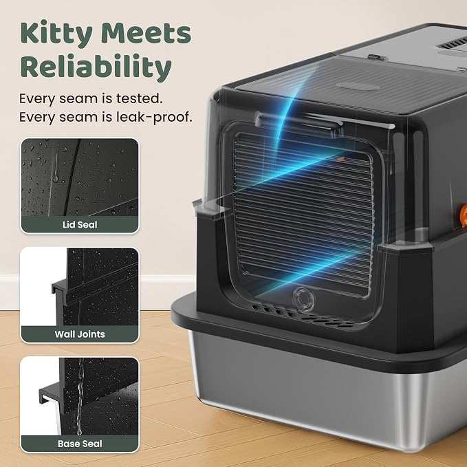 Stainless Steel Litter Box - Image 2