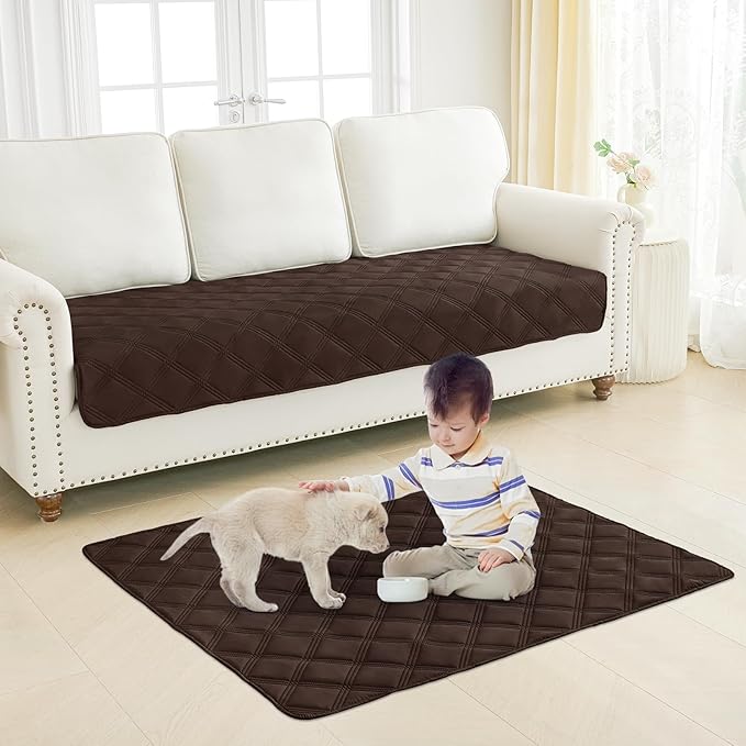 Smiry Waterproof Dog Bed Cover Blanket 40x70, Soft Reversible Pet Blanket - Image 7