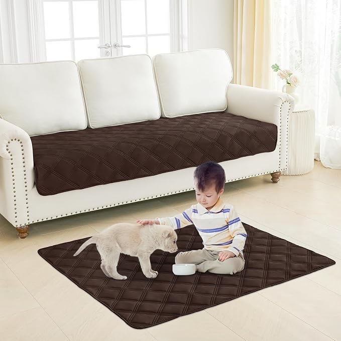 Smiry Waterproof Dog Bed Cover Blanket 68x82, Soft Reversible Pet Blanket - Image 7