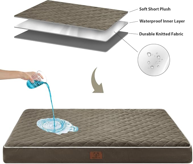 WNPETHOME Orthopedic XL Dog Bed - Image 6