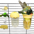 7 PCS Bird Cage Feeder for Vegetable Millet Holder Cage Accessories by Unknown