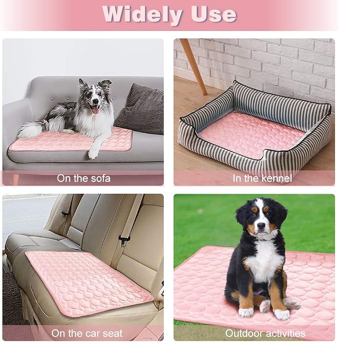 Washable Dog Ice Silk Cooling Mat - Image 3