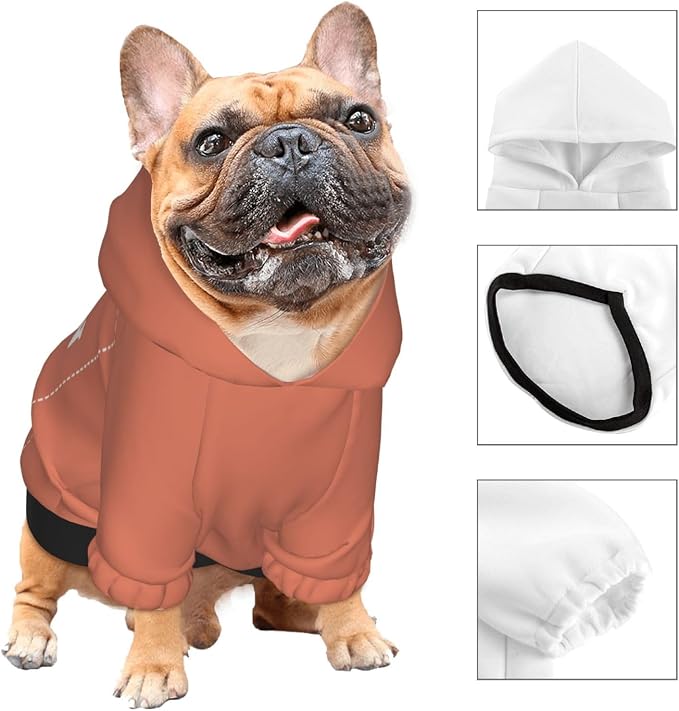 Dog Costume, Custom Dog Hoodie, Dog Name Costume Holiday Pet Pajamas Outfit - Image 3