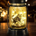 kyoryuger Cat Gift for Women Cat Gifts Solar Lantern, Cat Solar Lights Outdoor by kyoryuger