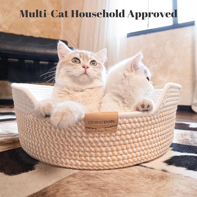 CHEERHOME PETS Cat Bed Basket - Image 6