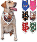 Christmas Dog Bandanas, Reflective Dog Bandana by PAPIAMENPET