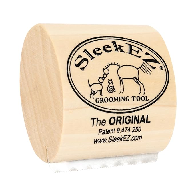 SleekEZ Cat Brush for Shedding & Cat Brushes for Indoor Cats | Pet Brush for by SleekEZ