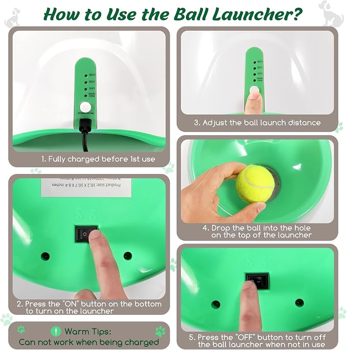 Automatic Dog Ball Launcher, Dog Ball Thrower - Image 3