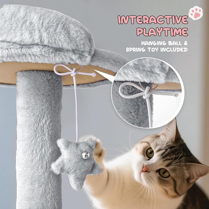 MoNiBloom 54 Inch Cat Tree Tower - Image 5