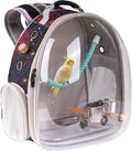 Galaxy Blue Bird Carrier Backpack by Pimoka