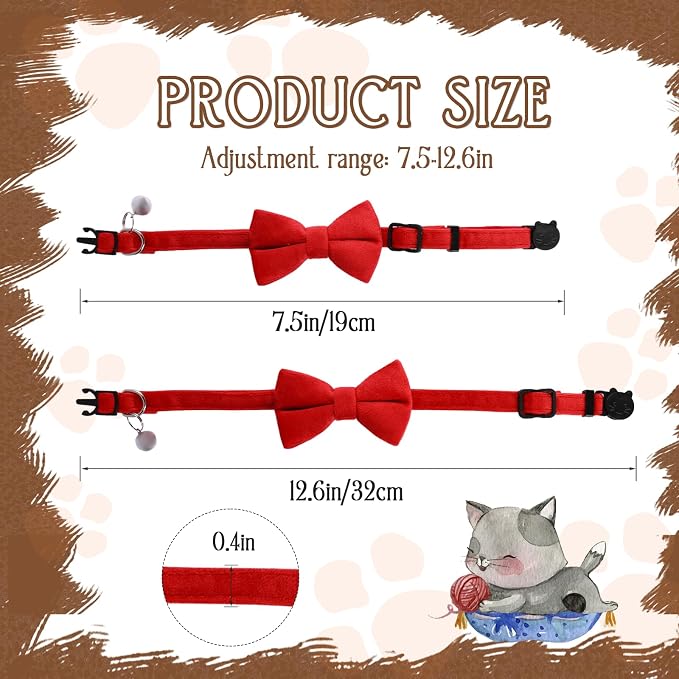Sliverdew 2 Pcs Safety Cat Collar - Image 2