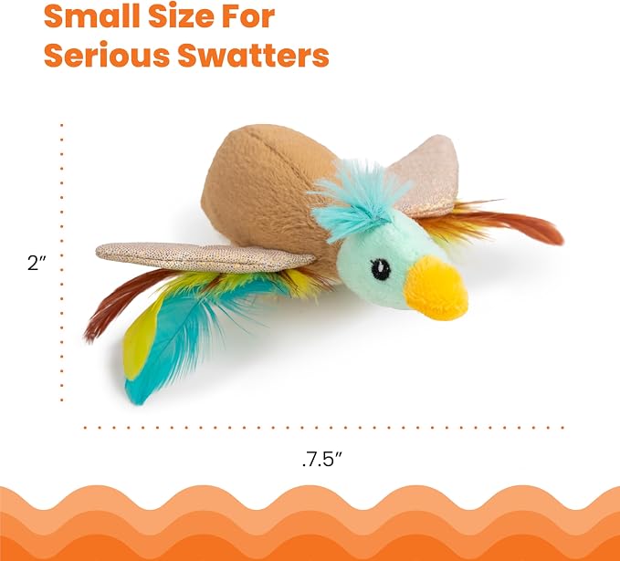 Catstages Flapperz Duck Plush Interactive Catnip Cat Toy - Image 5
