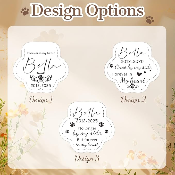 Eunigem Personalized Pet Hair Keychain - Image 3