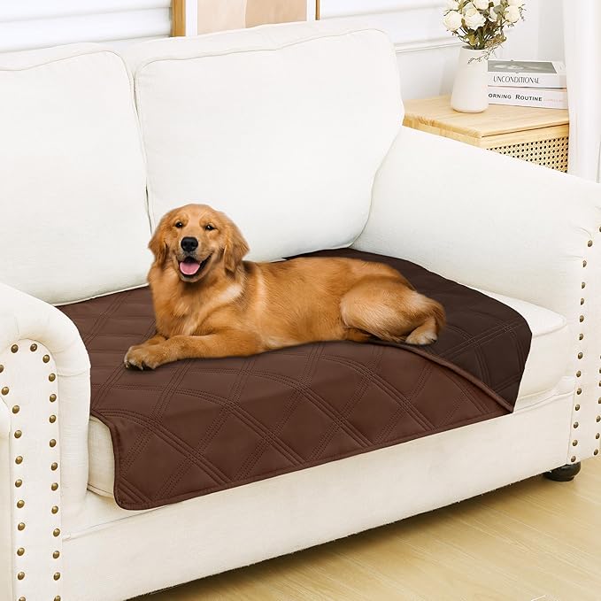 Smiry Waterproof Dog Bed Cover Blanket 30x53, Soft Reversible Pet Blanket by Smiry