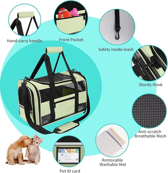 Soft Side Cat Carrier Airline Approved - Image 5