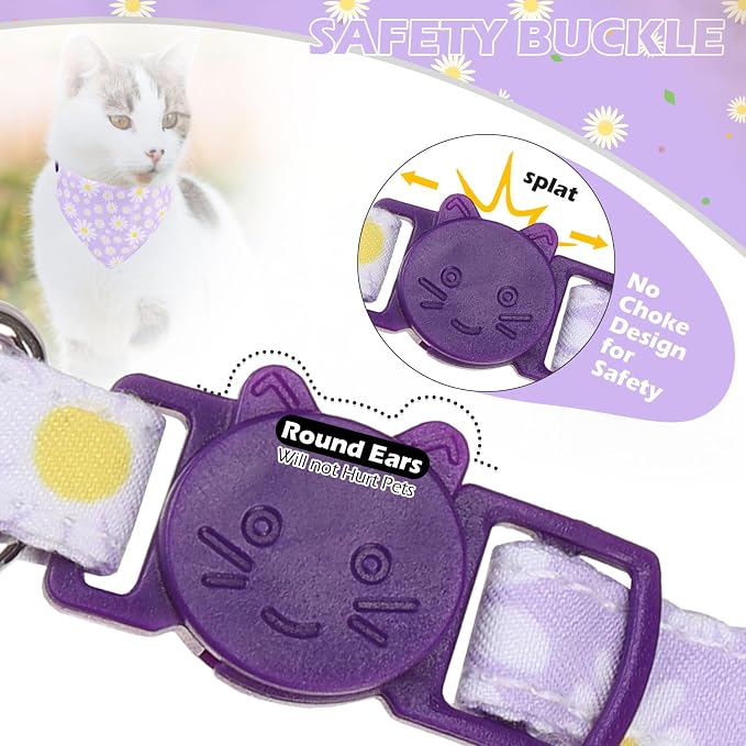 EXPAWLORER Cute Cat Collar Breakaway - Image 4
