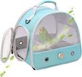 Bird Carrier, Portable Small Bird Parrot Parakeet Carrier by halinfer