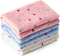 1 Pack 3 Blankets Super Soft Fluffy Premium Fleece Pet Blanket Flannel Paw by CADONO