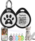 QR Code Cat ID Tag for Collar, Smart Pet ID by Taghelp