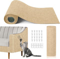 Cat Scratch Mat, 118.5"x15.9" Trimmable Self-Adhesive Cats Scratch Carpet by Unknown