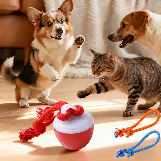 Interactive Dog Toys, Interactive Dog Ball by Unknown