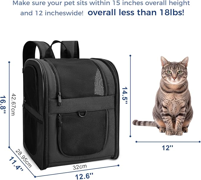 Apollo Walker Dog & Cat Carrier Backpack - Image 2