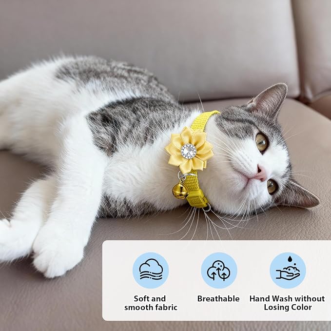 6 PCS Cute Cat Collar Breakaway - Image 7