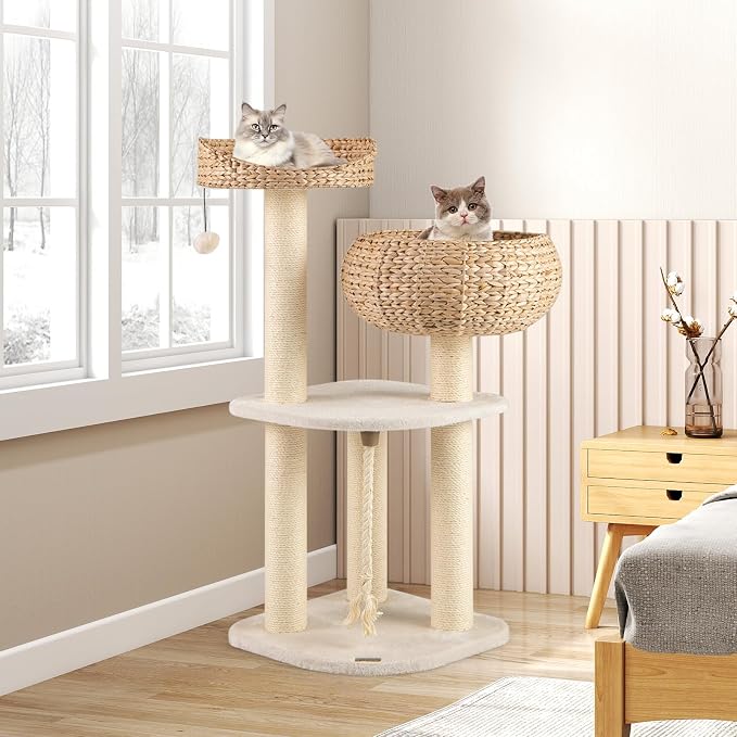 PETSITE 41 Inch Modern Cat Tree - Image 9