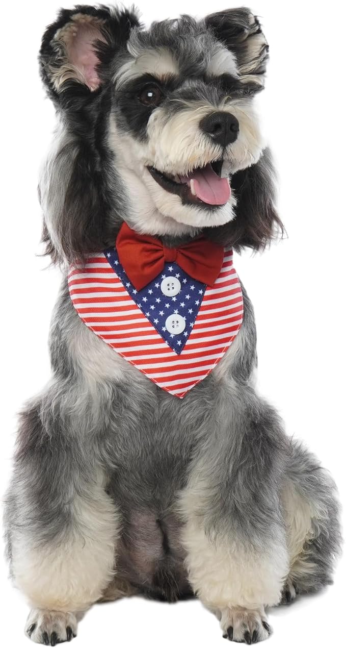 FUAMEY Dog Tuxedo American Flag - Image 6