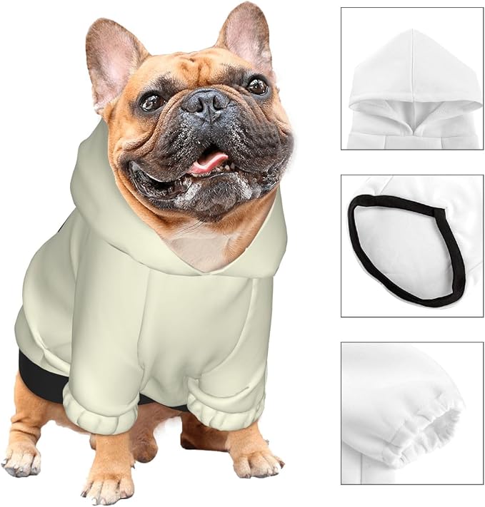Custom Dog Hoodie Soft & Warm Design Your Own Personalized Photo Text Logo Name - Image 5