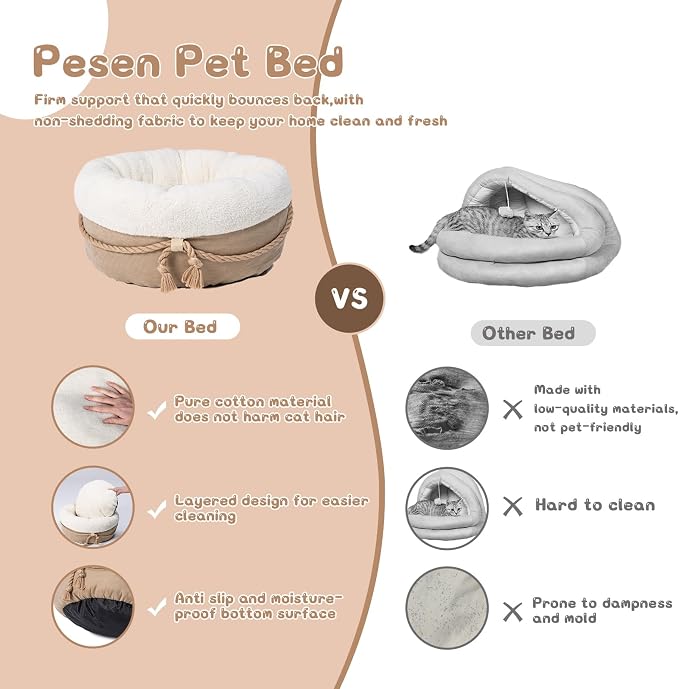 pesen Cat Bed & Small Dog Bed - Image 3
