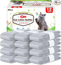 12 Pack Cat Litter Refill Bags, 100% Odor Lock Litter Refills Compatible by Xfire-CareMadeSimpleLoveMadeLasting